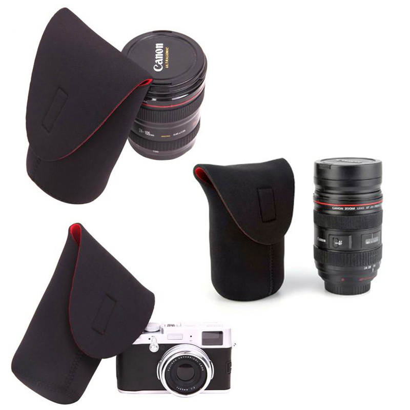  Lens Soft Protector Pouch Bag Case NV-H8 ( S-M-L-XL-XXL )
